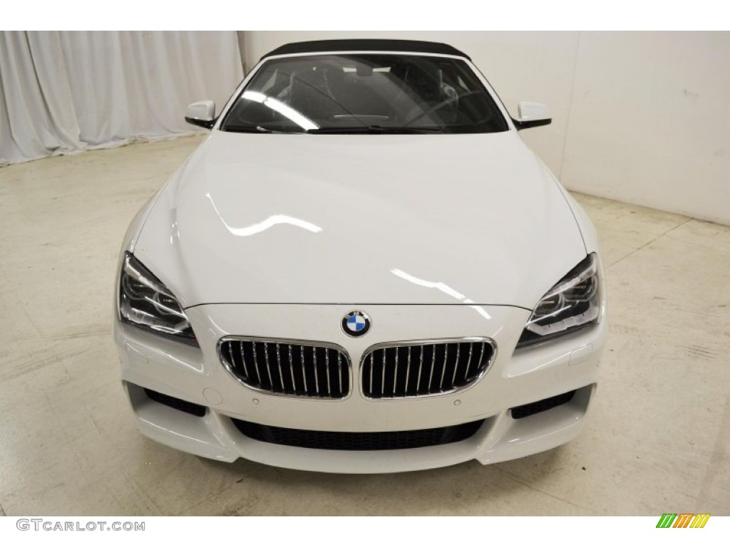 Alpine White 2014 BMW 6 Series 640i Convertible Exterior Photo #86169863