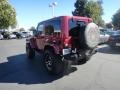 2012 Deep Cherry Red Crystal Pearl Jeep Wrangler Sahara 4x4  photo #4