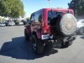 2012 Deep Cherry Red Crystal Pearl Jeep Wrangler Sahara 4x4  photo #5