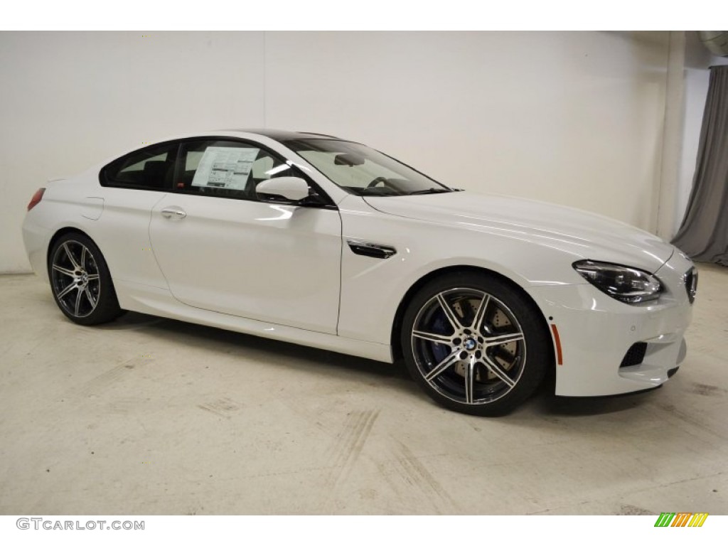 Alpine White 2014 BMW M6 Coupe Exterior Photo #86171135