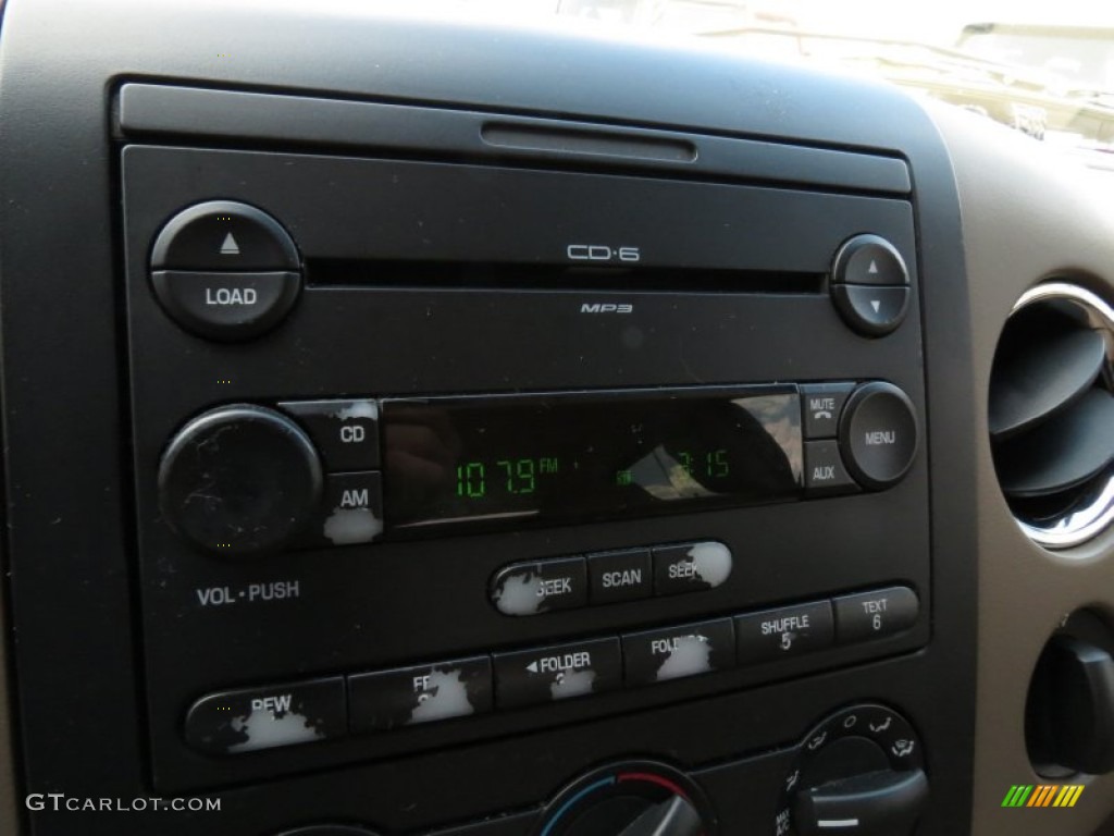 2005 F150 XLT SuperCab 4x4 - Dark Toreador Red Metallic / Tan photo #21