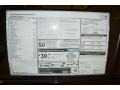 2014 BMW 5 Series 535d Sedan Window Sticker