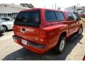 2008 Flame Red Dodge Dakota SLT Crew Cab 4x4  photo #4