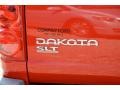 Flame Red - Dakota SLT Crew Cab 4x4 Photo No. 8