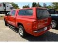 2008 Flame Red Dodge Dakota SLT Crew Cab 4x4  photo #9