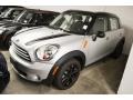 2013 Crystal Silver Metallic Mini Cooper Countryman  photo #4