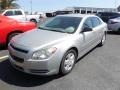 Silverstone Metallic 2008 Chevrolet Malibu LS Sedan Exterior