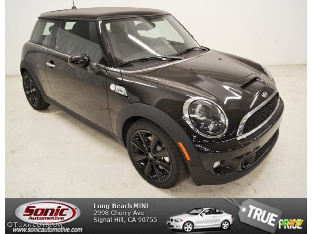 2013 Cooper S Hardtop - Midnight Black Metallic / Carbon Black photo #1