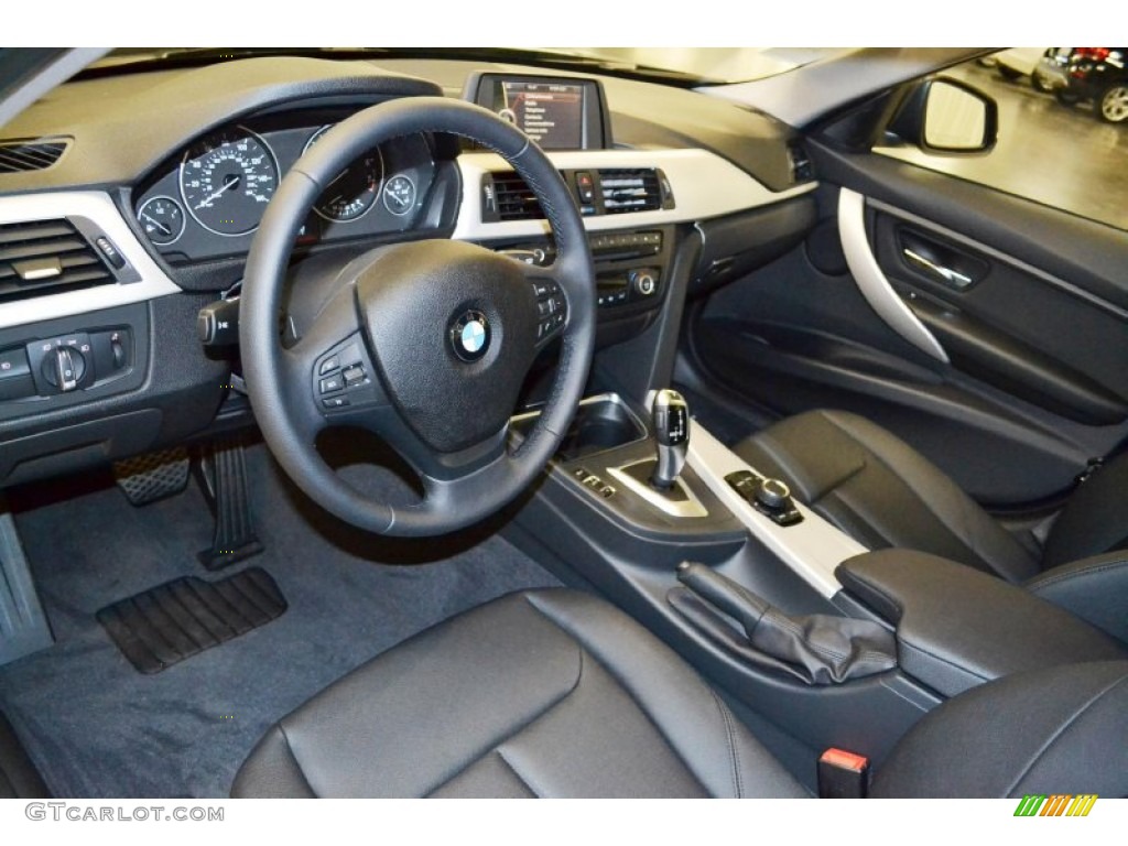 2013 3 Series 328i Sedan - Jet Black / Black photo #6