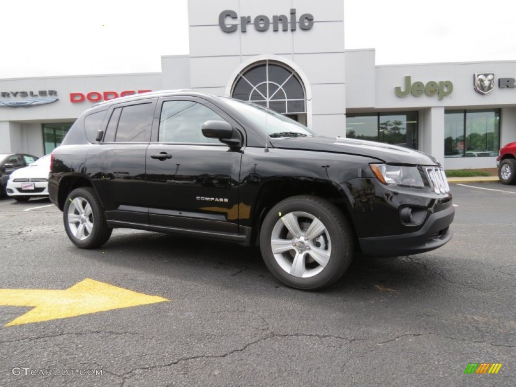 2014 Compass Sport - Black / Dark Slate Gray photo #1