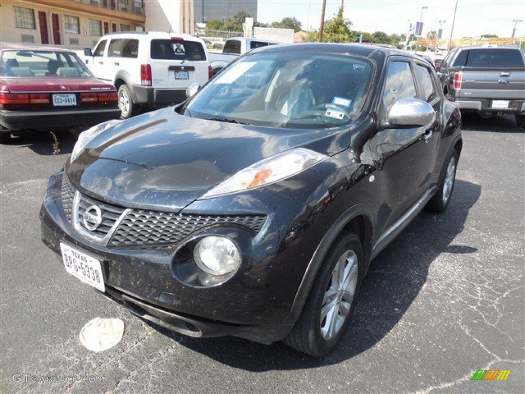 2011 Juke SV - Graphite Blue / Black/Silver Trim photo #1