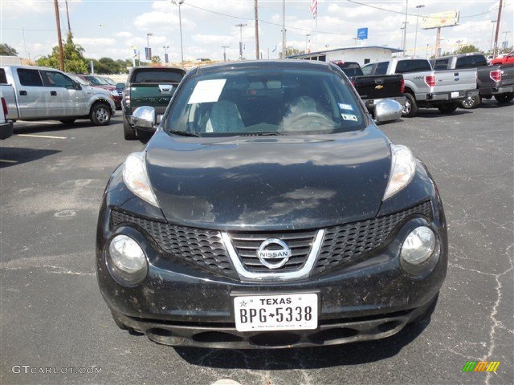 2011 Juke SV - Graphite Blue / Black/Silver Trim photo #2