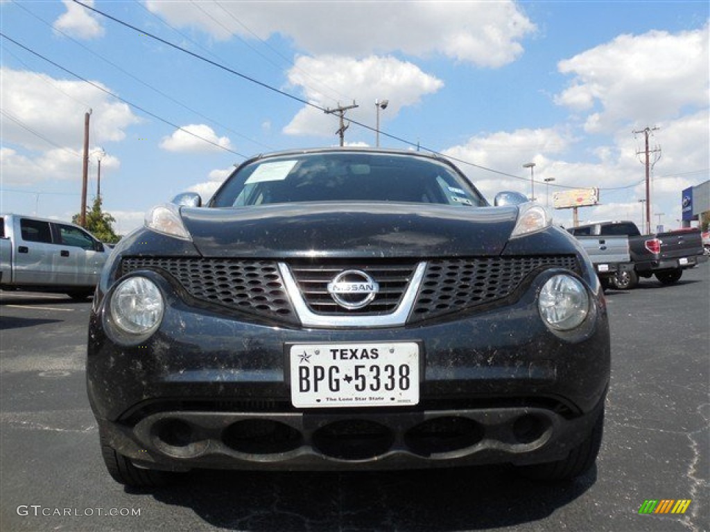 2011 Juke SV - Graphite Blue / Black/Silver Trim photo #3