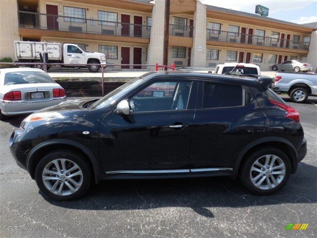 2011 Juke SV - Graphite Blue / Black/Silver Trim photo #7