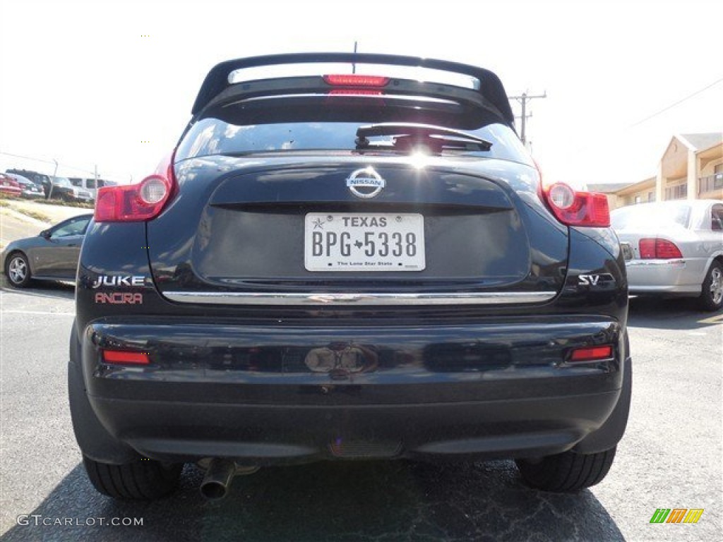 2011 Juke SV - Graphite Blue / Black/Silver Trim photo #11