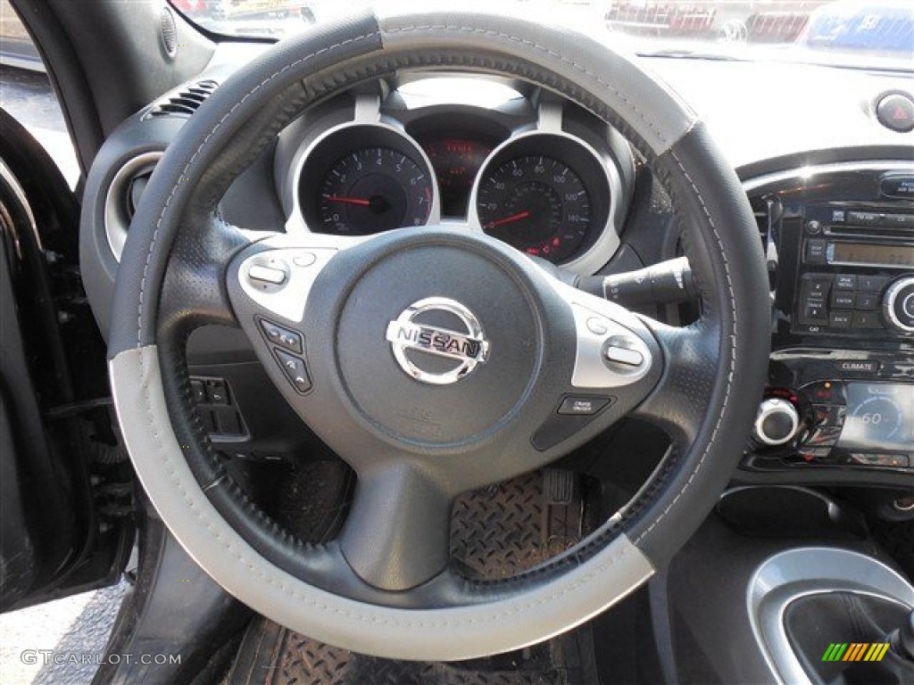 2011 Juke SV - Graphite Blue / Black/Silver Trim photo #21