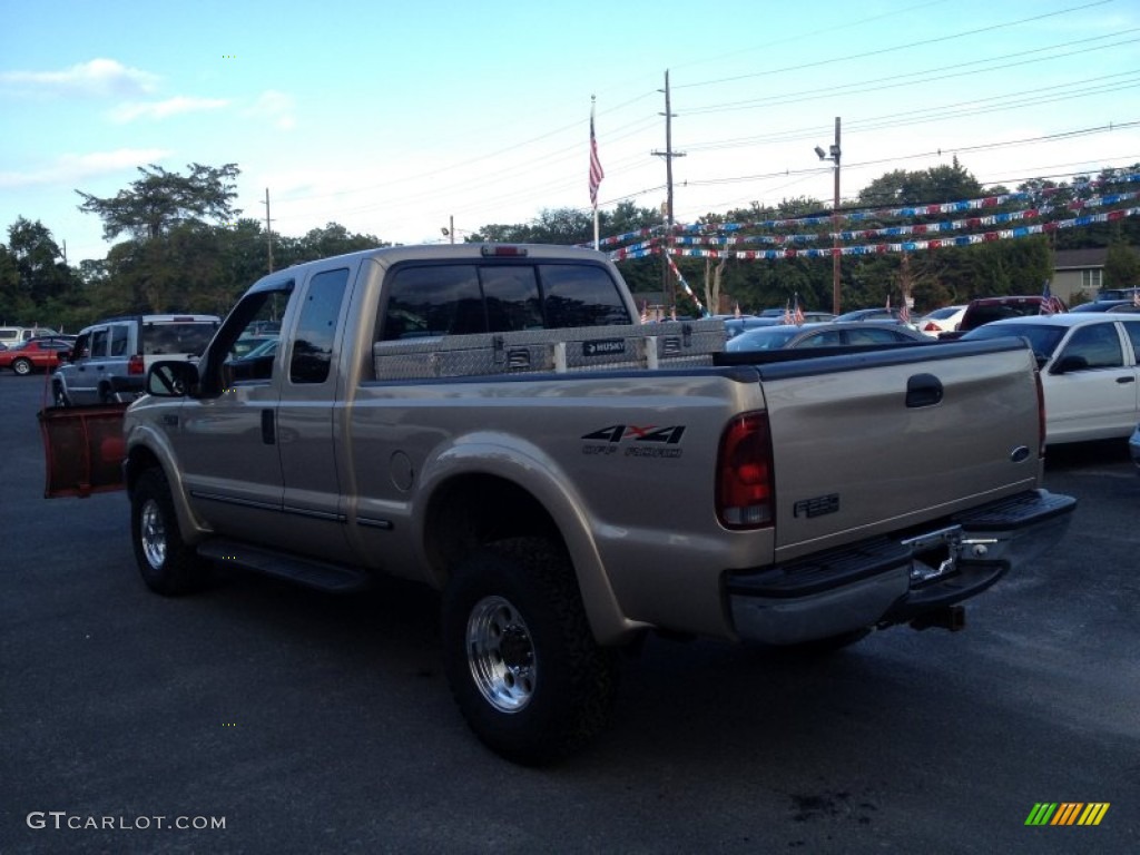 1999 F250 Super Duty Lariat Extended Cab 4x4 - Light Prairie Tan Metallic / Medium Prairie Tan photo #16