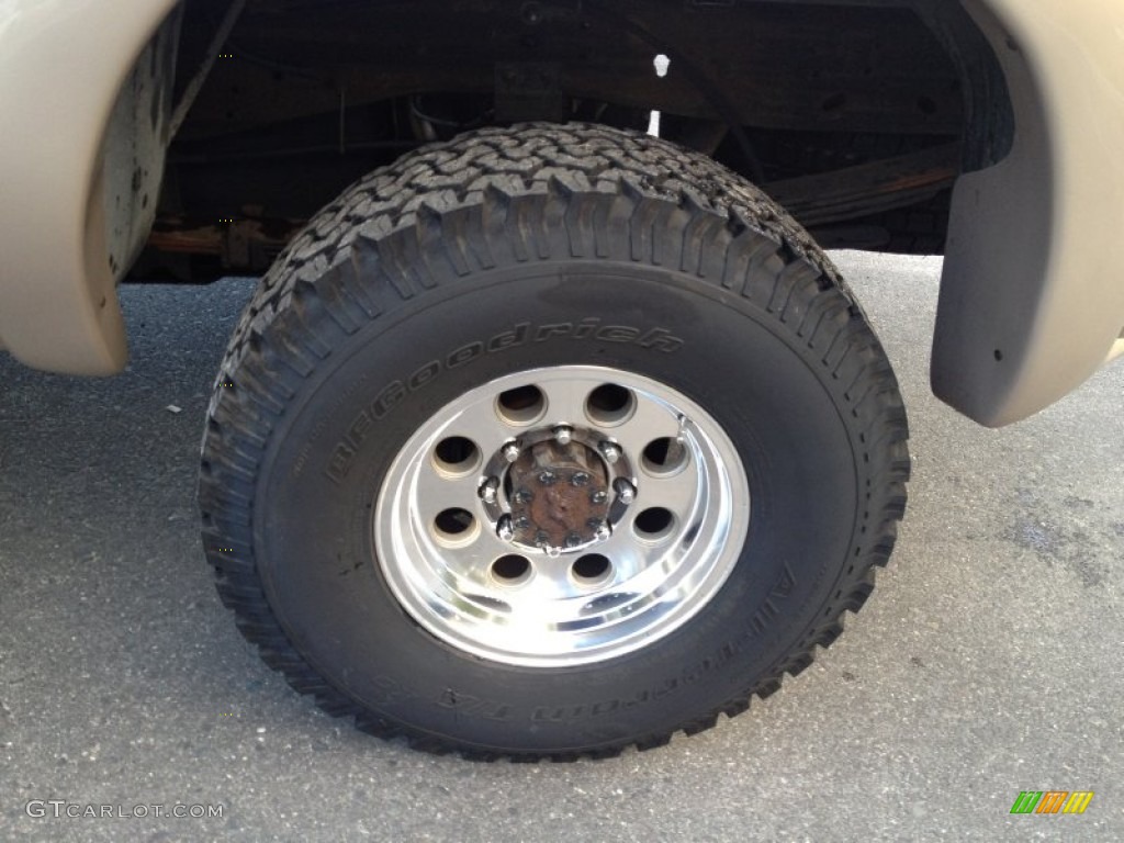 1999 F250 Super Duty Lariat Extended Cab 4x4 - Light Prairie Tan Metallic / Medium Prairie Tan photo #17