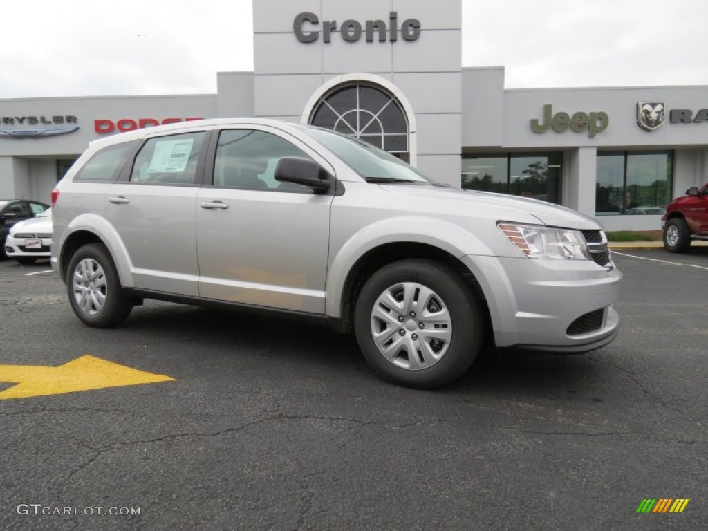 Bright Silver Metallic Dodge Journey