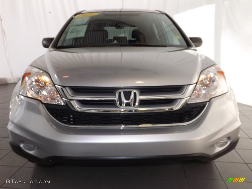 2011 CR-V EX - Alabaster Silver Metallic / Gray photo #2