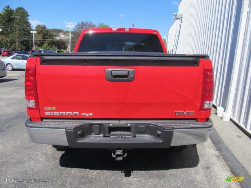 2009 Sierra 1500 SLE Crew Cab 4x4 - Fire Red / Ebony photo #5