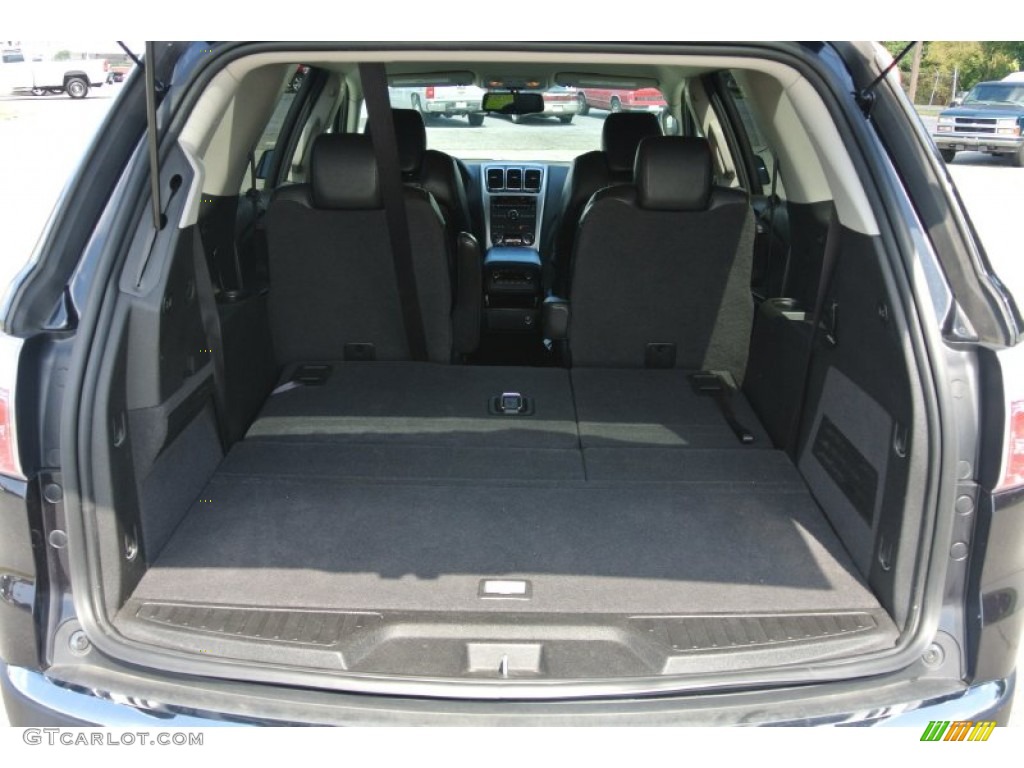 2010 Acadia SLT - Carbon Black Metallic / Ebony photo #18