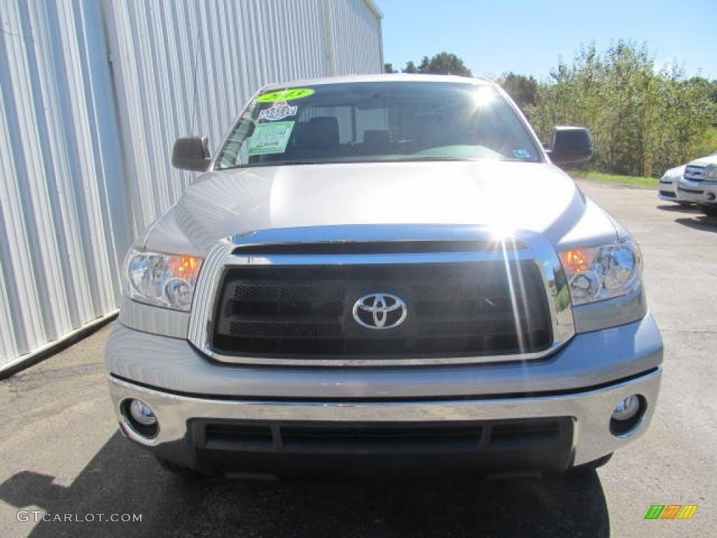 2013 Tundra Double Cab 4x4 - Silver Sky Metallic / Graphite photo #10