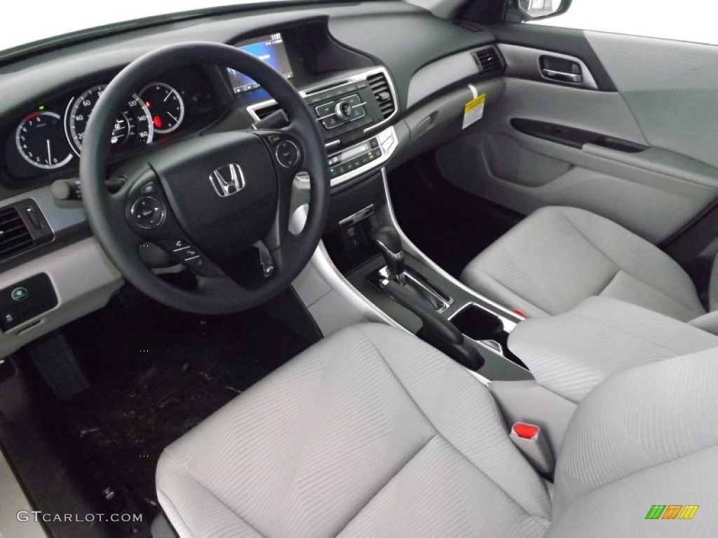 2014 Accord LX Sedan - Alabaster Silver Metallic / Gray photo #11