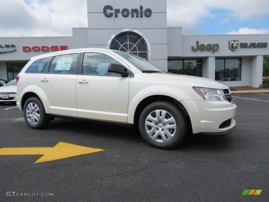 White Dodge Journey