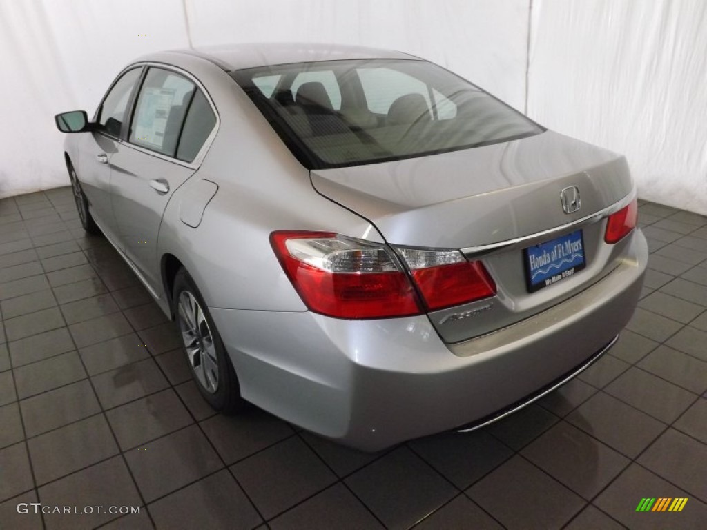 2014 Accord LX Sedan - Alabaster Silver Metallic / Gray photo #6