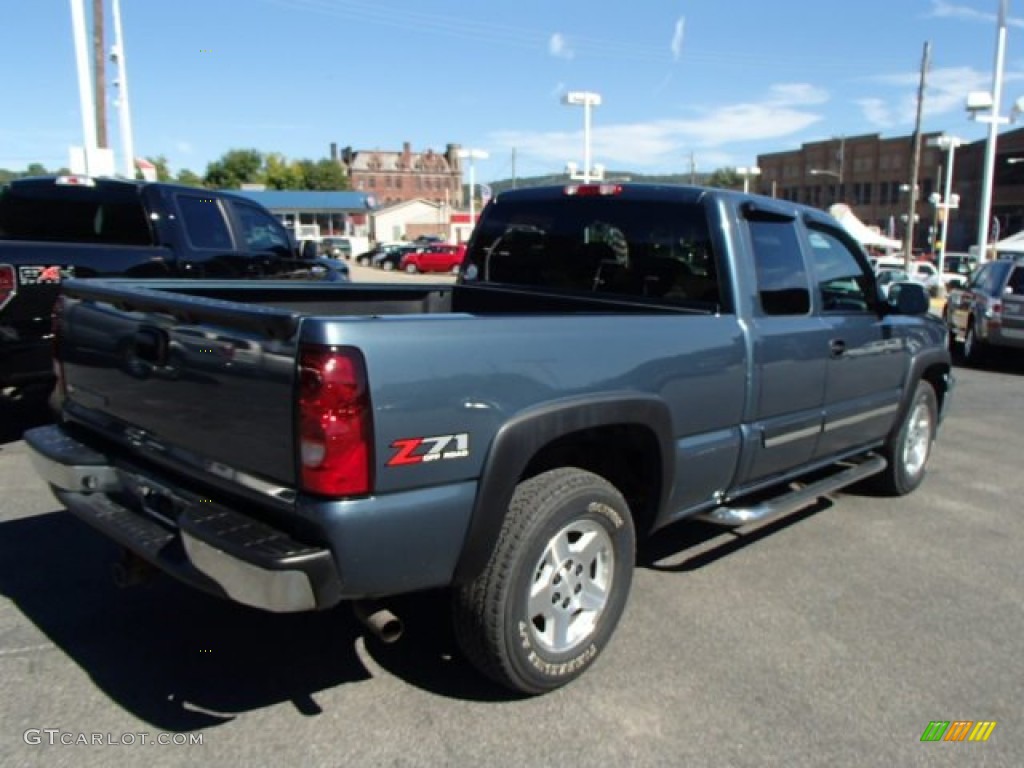 2006 Silverado 1500 Z71 Extended Cab 4x4 - Blue Granite Metallic / Dark Charcoal photo #8