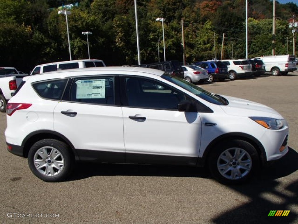 2014 Escape S - Oxford White / Charcoal Black photo #1