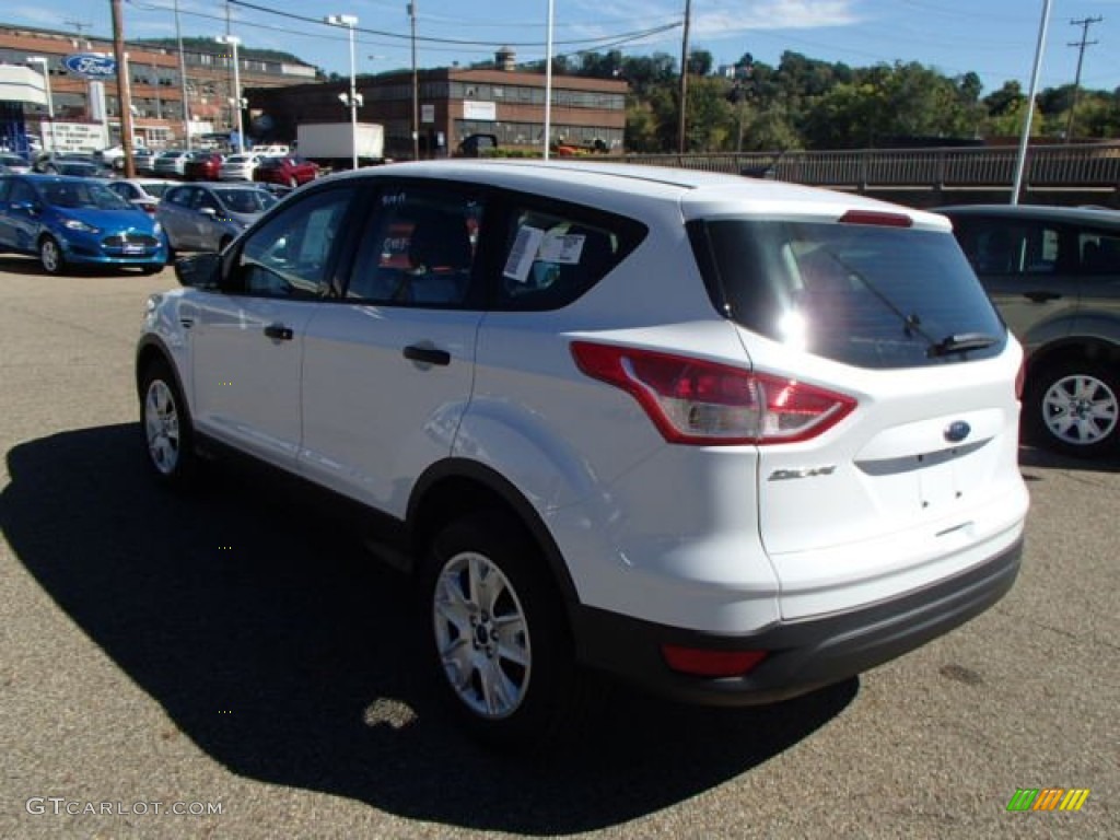 2014 Escape S - Oxford White / Charcoal Black photo #6