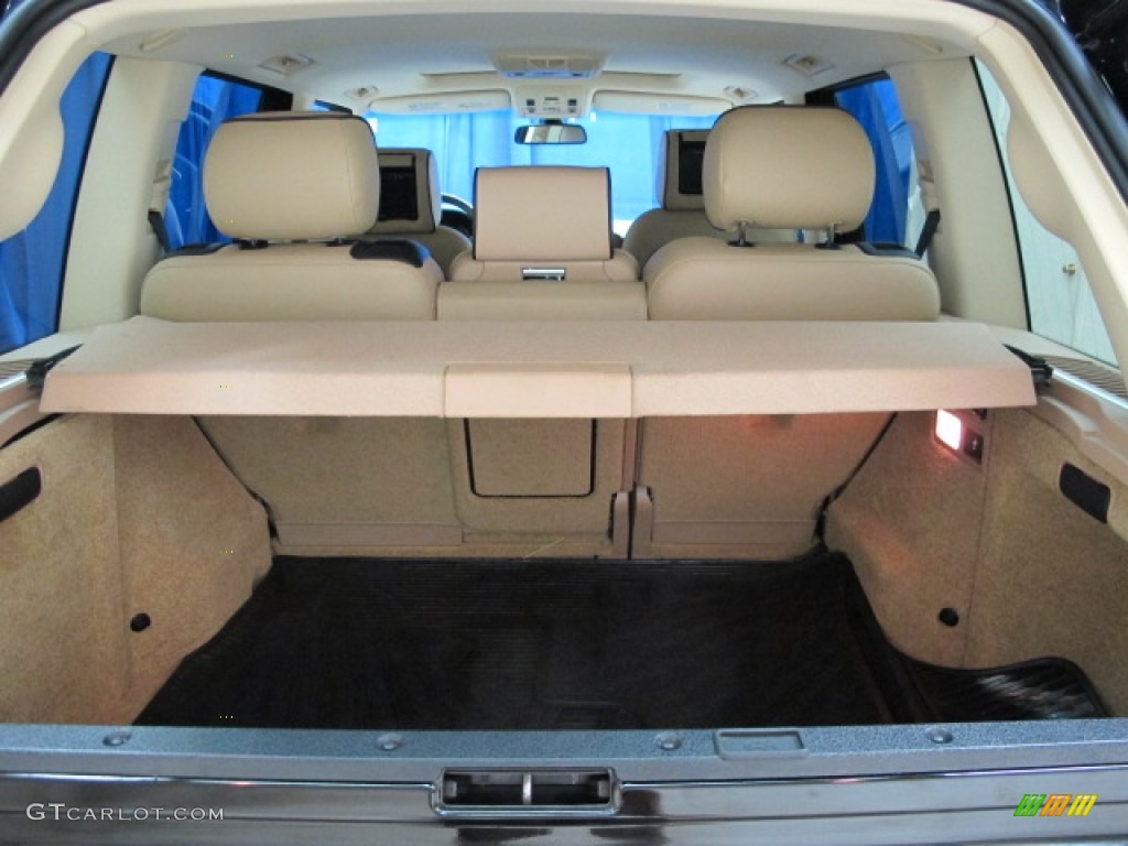 2008 Range Rover V8 HSE - Java Black Pearlescent / Sand photo #11