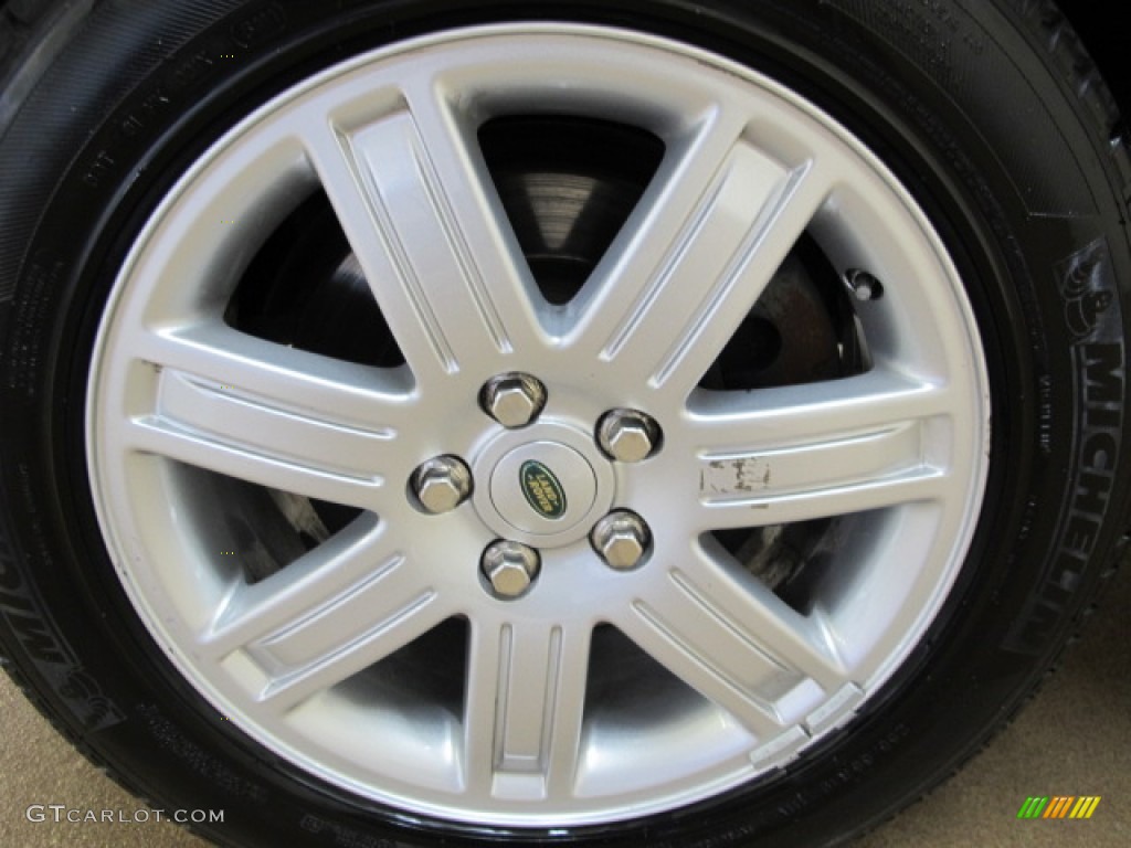 2008 Range Rover V8 HSE - Java Black Pearlescent / Sand photo #13