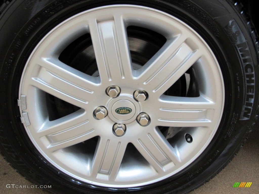 2008 Range Rover V8 HSE - Java Black Pearlescent / Sand photo #15