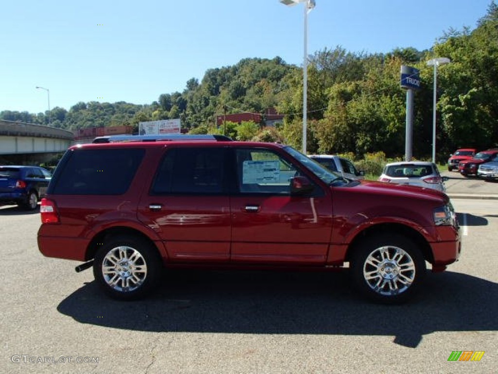 2014 Expedition Limited 4x4 - Ruby Red / Stone photo #1