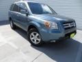 2007 Steel Blue Metallic Honda Pilot EX-L  photo #1