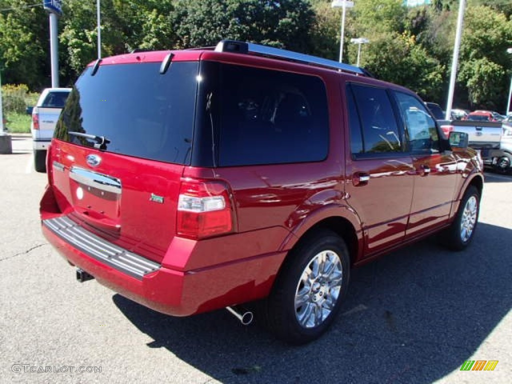 2014 Expedition Limited 4x4 - Ruby Red / Stone photo #8