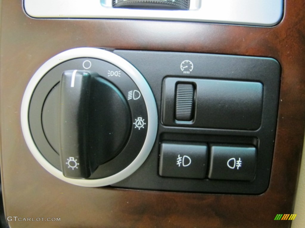 2008 Range Rover V8 HSE - Java Black Pearlescent / Sand photo #42