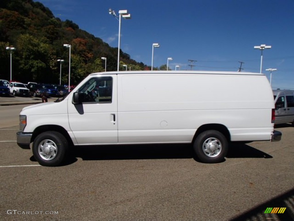 Oxford White 2013 Ford E Series Van E250 Cargo Exterior Photo #86183612