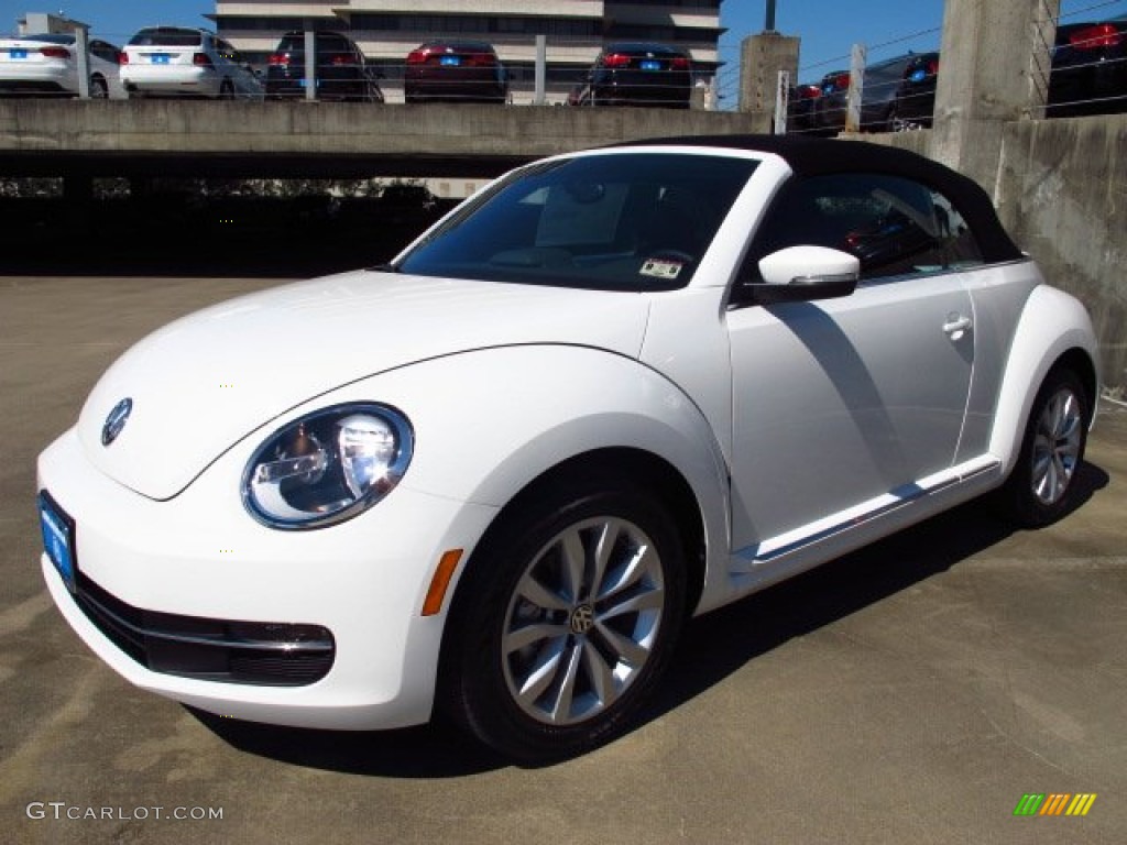 Pure White 2014 Volkswagen Beetle TDI Exterior Photo #86183744