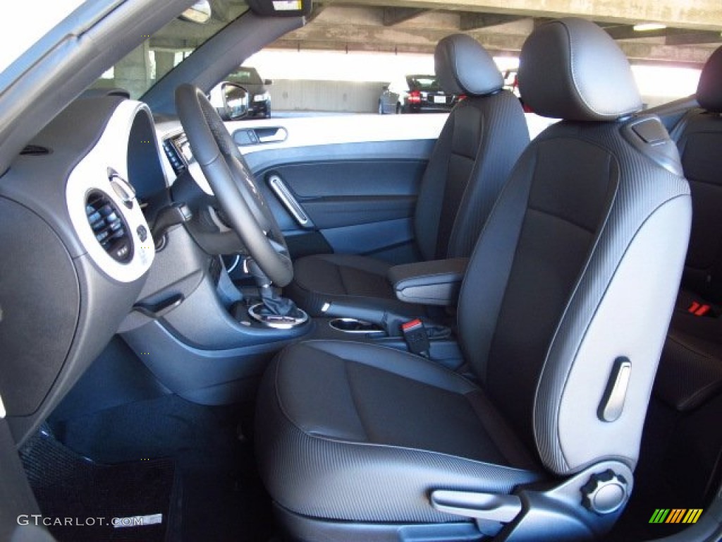 Titan Black Interior 2014 Volkswagen Beetle TDI Photo #86183819