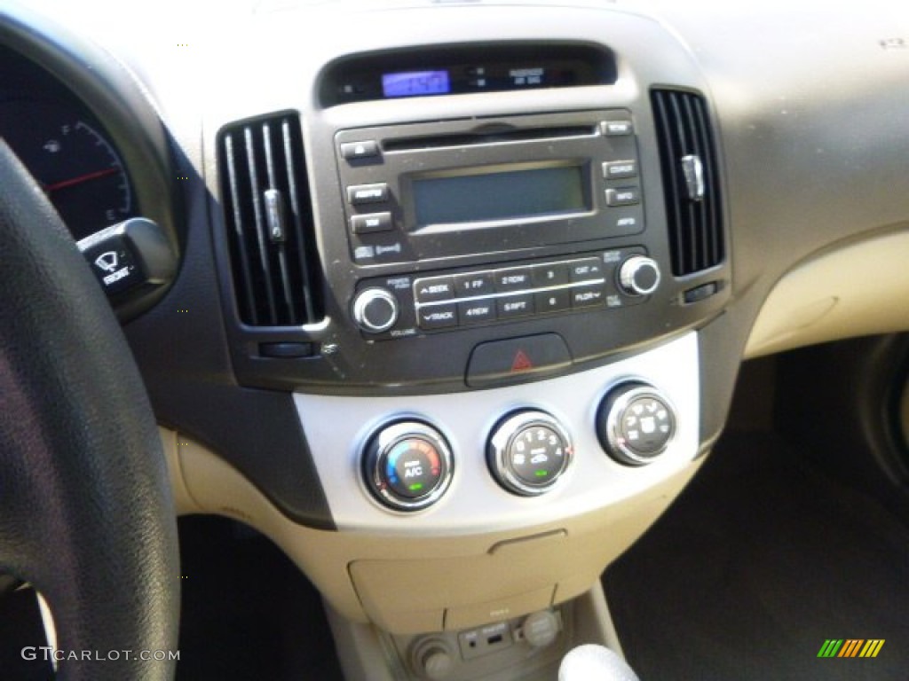 2009 Elantra GLS Sedan - Purple Rain / Beige photo #23