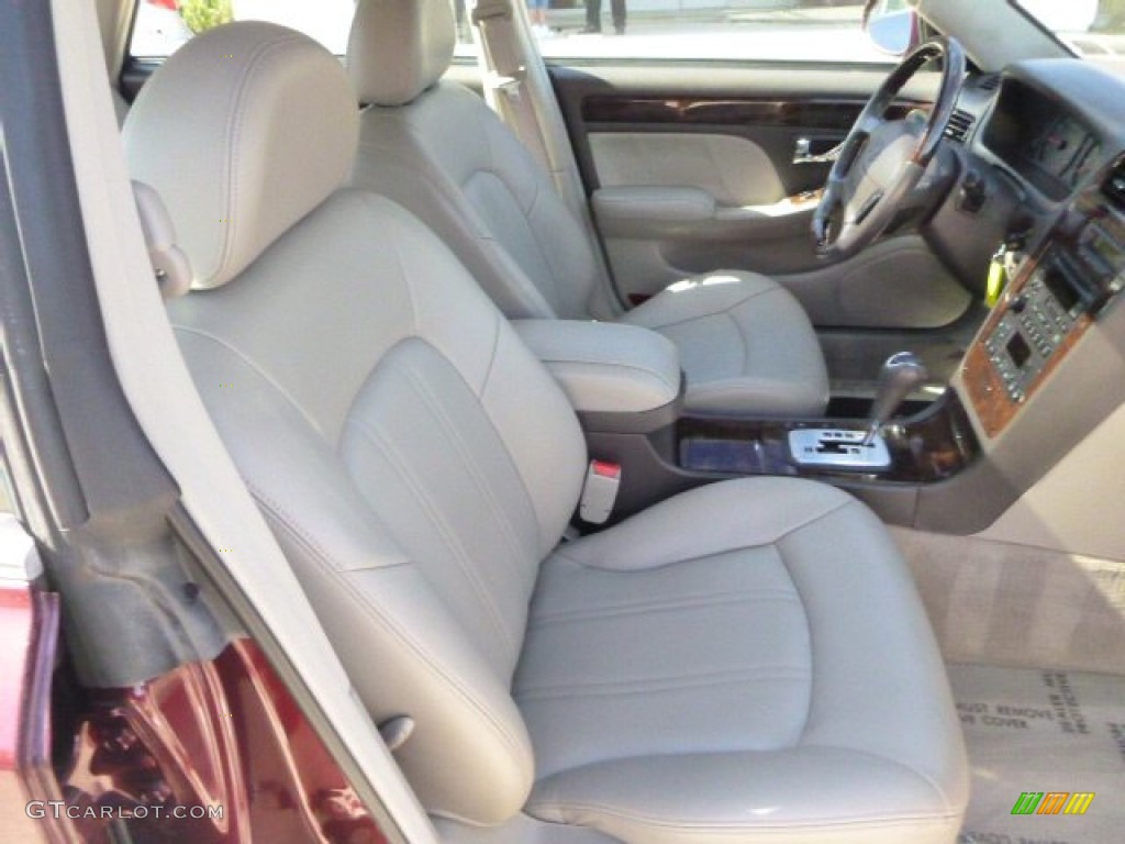 2002 XG350 L Sedan - Bordeaux Red Metallic / Beige photo #10