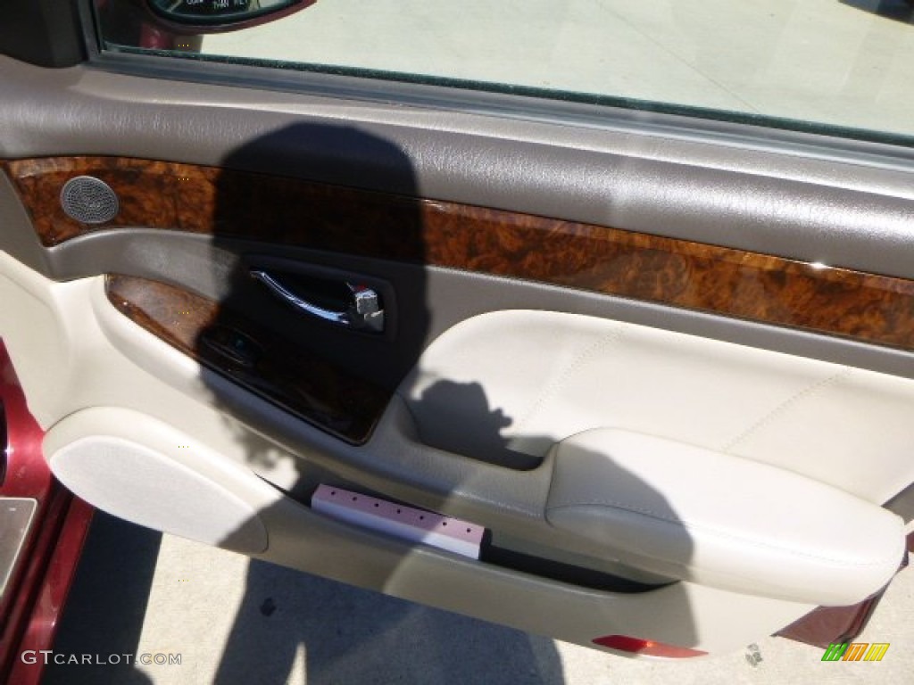 2002 XG350 L Sedan - Bordeaux Red Metallic / Beige photo #12