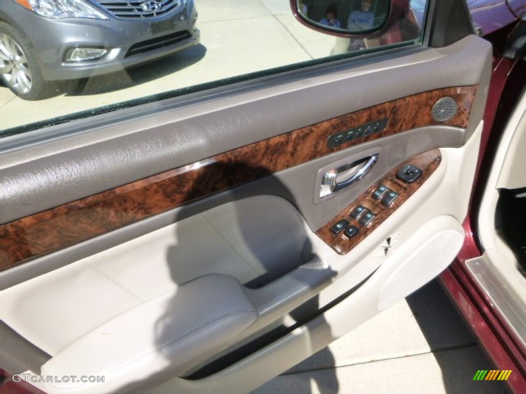 2002 XG350 L Sedan - Bordeaux Red Metallic / Beige photo #19
