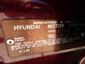2002 Bordeaux Red Metallic Hyundai XG350 L Sedan  photo #24