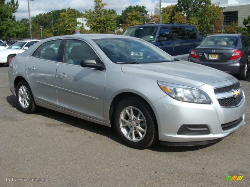 Silver Ice Metallic 2013 Chevrolet Malibu LS Exterior Photo #86185637