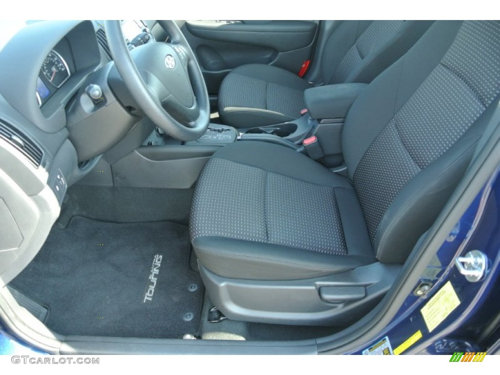 2012 Elantra GLS Touring - Atlantic Blue / Black photo #8